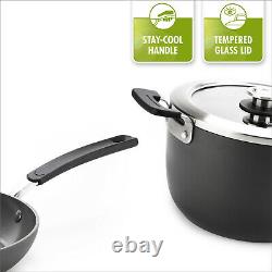 GreenPan Levels Stackable Hard Anodized 11 Piece Cookware Set