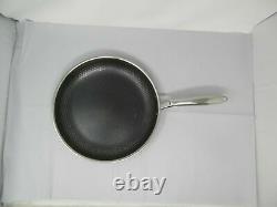 Hexclad Commercial Commercial 7 Piece Cookware Pan Set, Hybrid Stainless USED