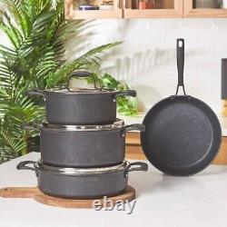 Induction Cookware Set, Karaca BioDiamond Pro, Non-Stick, 7 Piece, Black