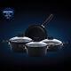 Karaca Bio Diamond Power 7-piece Cookware Set With Antibacterial Handles