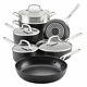 Kitchenaid 11-piece Hard-anodized Induction Nonstick Pots And Pans/cookware Set