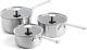 Kitchenaid Stainless Steel Pfas Free 3 Piece Cookware Saucepan Set