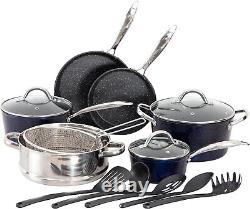 Kitchen Academy 15 Pieces Non-Stick Cookware Set