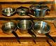 Kitchen Craft 3 Ply Special Alloy Stainless Steel Cookware Set 8 Pieces