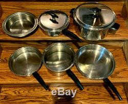 Kitchen Craft 3 Ply Special Alloy Stainless Steel Cookware set 8 Pieces