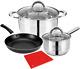 Kitchen Stainless Cookware Set 6-piece Cookware Set Nonstick Pots And Pans Set