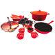 Le Chef 21-piece Cookware Set (multi-colored, R167ss), Clearance Sale