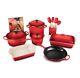 Le Creuset 16 Piece Cookware Set Enameled Cast Iron, Cherry Red, Ship From Store