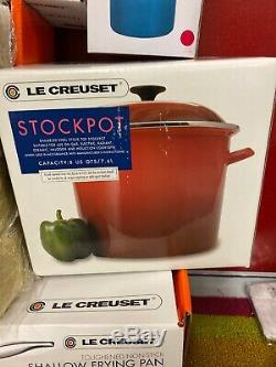 Le Creuset 20-Piece Mixed Material Cookware Set in Cerise Cherry. $1000