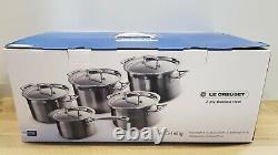 Le Creuset Stainless Steel Cookware Set, 5 Pieces