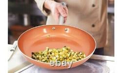 Luxury Copper Cookware Pots and Pans Set + Non-Stick Griddle ORIGINAL (13-Piece)