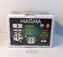 Magma 7 Piece Gourmet Nesting Cookware Set