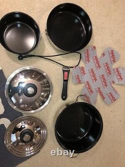 Magma Gourmet Nesting 7-Piece Stainless Cookware Set Non-Stick RV A10-363-2