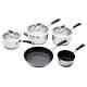 Masterclass 5 Piece Deluxe Stainless Steel Cookware Set