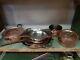 Mauviel 7 Piece Copper Cast Stainless Steel Cookware Set