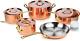 Mauviel M'heritage M250b 9-piece 2.5mm Copper Cookware Set With Bronze Handles