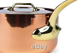 Mauviel M'Heritage M250B 9-Piece 2.5Mm Copper Cookware Set With Bronze Handles