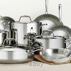 Member's Mark Tri-Ply Clad 14-Pc. Cookware Set (14-Piece)