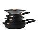 Meyer Accent 6 Piece Essential Cookware Set Induction And Dishwasher Safe
