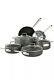 New All Clad Ha1 Hard Anodized Nonstick 10 Piece Cookware Set