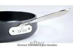 NEW All Clad HA1 Hard Anodized Nonstick 10 Piece Cookware Set