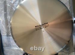 NEW Display Model KitchenAid 5-Ply Clad Stainless Steel Cookware 10 Piece Set