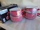 New Enamel Casserole 10pc Dish Set Cookware Pan Stockpot With Lid Soup Red