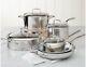 New In Box Demeyere Atlantis 10 Piece Cookware Set Made In Belgium 7 Ply