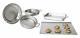 New 360 Cookware 5-piece Stainless Steel Bakeware Set