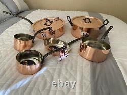 New Baumalu Copper Cookware 8 Piece Set