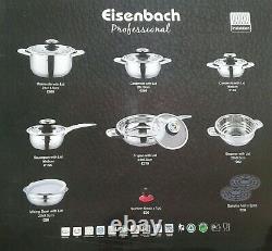 New Eisenbach Professional 16 Piece Quality Cook ware set cheapest on ebay