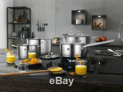 New ZWILLING Base Cookware 5 Piece Set Casserole Saucepan Kitchen Genuine Save