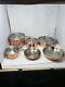 New Witho Box Calphalon T10 Tri-ply Copper & Stainless 10 Piece Cookware Set