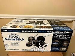 Ninja C19600 Foodi Neverstick Cookware Set 11 Piece, Guaranteed To Never Stick