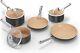Ninja Extendedlife 5-piece Ceramic Cookware Set Terracotta & Grey Cw95000uk Bnib