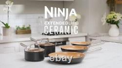 Ninja Extended Life Ceramic Cookware Bundle 7 Piece Set CW926BNUK