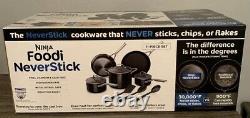Ninja Foodi NeverStick 11-Piece Cookware Set Guaranteed Never To Stick NEW