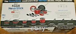 Ninja Foodi NeverStick Cookware Set 11 Pieces Red (C19800RD)