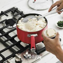 Ninja Foodi ZEROSTICK Vivid Cookware Deep Red Pans