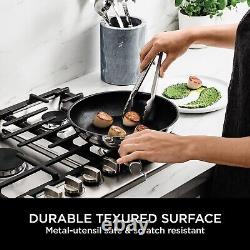 Ninja ZEROSTICK Stainless Steel Cookware 3-Piece C63000UK Saucepan Set