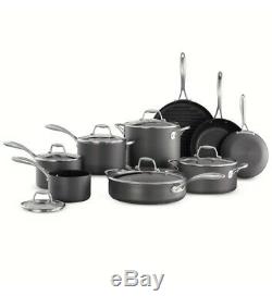 Nonstick 15-Piece Cookware Set by Tramontina Kitchen Pots Pans Cooking Pan