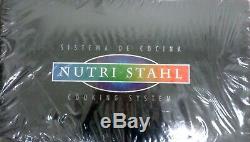 Nutri Stahl 22 Piece Cookware Set Nutri-Stahl Cook without Oil or Water