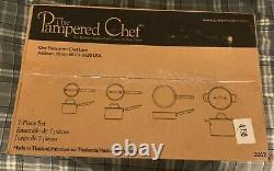Pampered Chef Executive Cookware 7 Piece Set 2862 Discontinued (Factory Sealed)