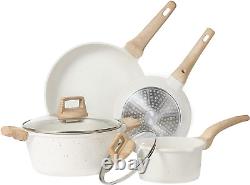 Pots and Pans Set, Cookware Set 6-Piece, Non Stick Induction Hob Pan Set