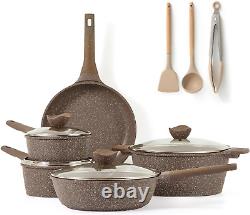 Pots and Pans Set, Non Stick Pans Set, 12-Piece Induction Hob Cookware Set with
