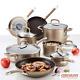Premier Hard Anodised Induction 13 Piece Cookware Set In 2 Colours