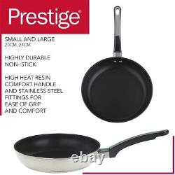 Prestige 70106 5 Piece Everyday Straining Stainless Steel Cookware Set