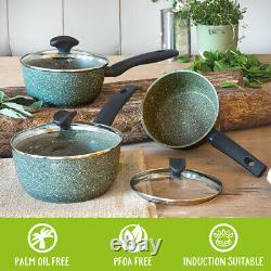 Prestige Eco Induction and Plant Based Non Stick Cookware Set 5 Piece