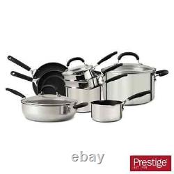 Prestige Stainless Steel Cookware Set 13 Piece