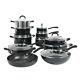 Procook Gourmet Induction Non-stick Strain And Pour Cookware Set 12 Piece